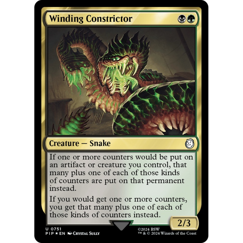 Winding Constrictor (Surge Foil) [Fallout]