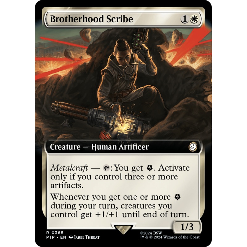 Brotherhood Scribe (Extended Art) [Fallout]