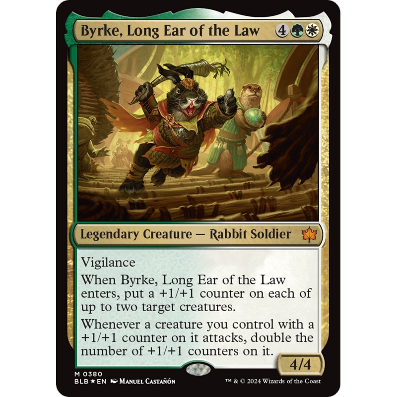Byrke, Long Ear of the Law [Bloomburrow]