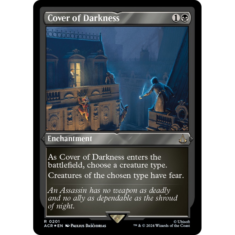 Cover of Darkness (Foil Etched) [Assassin's Creed]