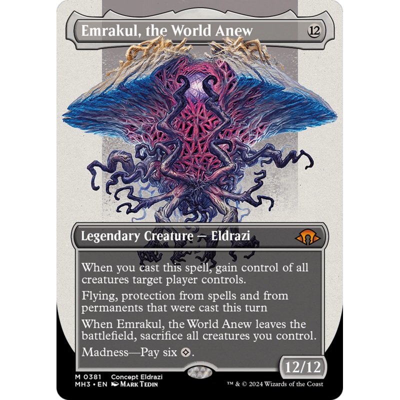 Emrakul, the World Anew (Borderless) [Modern Horizons 3]