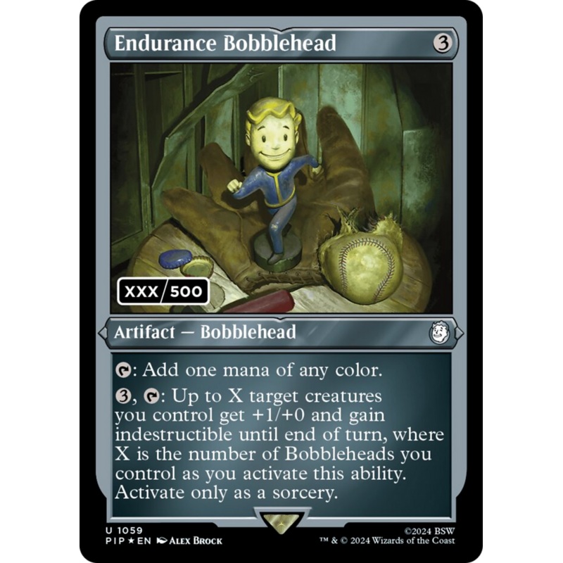 Endurance Bobblehead (Serialized) [Fallout]