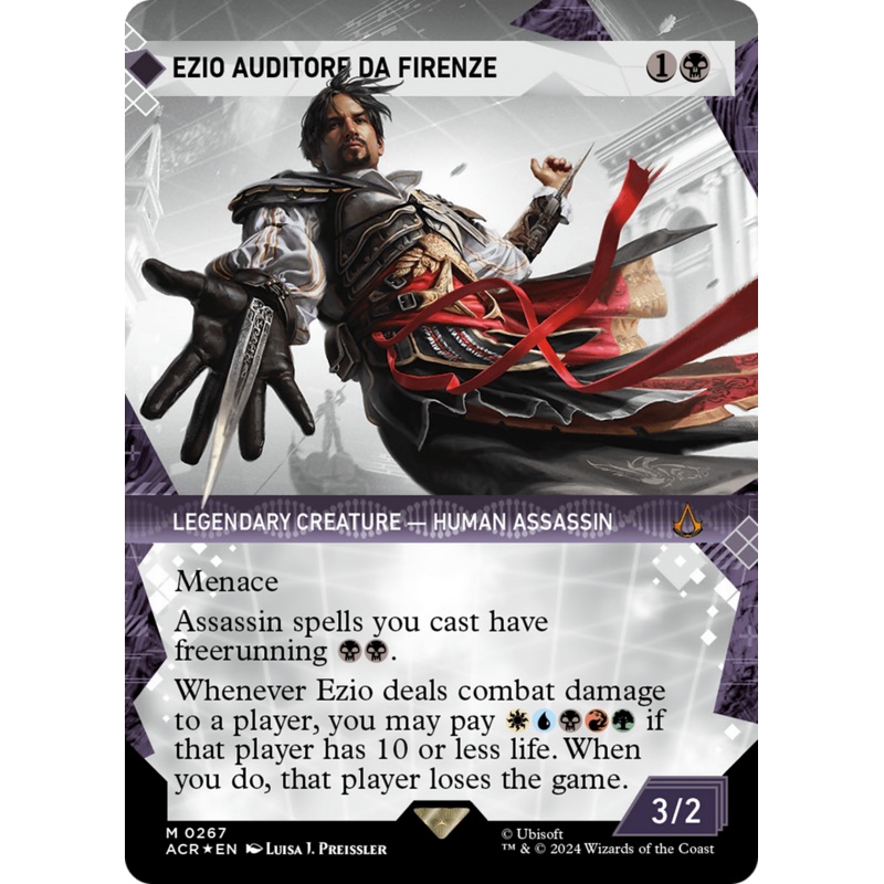 Ezio Auditore da Firenze (Showcase) (Textured Foil) [Assassin's Creed]