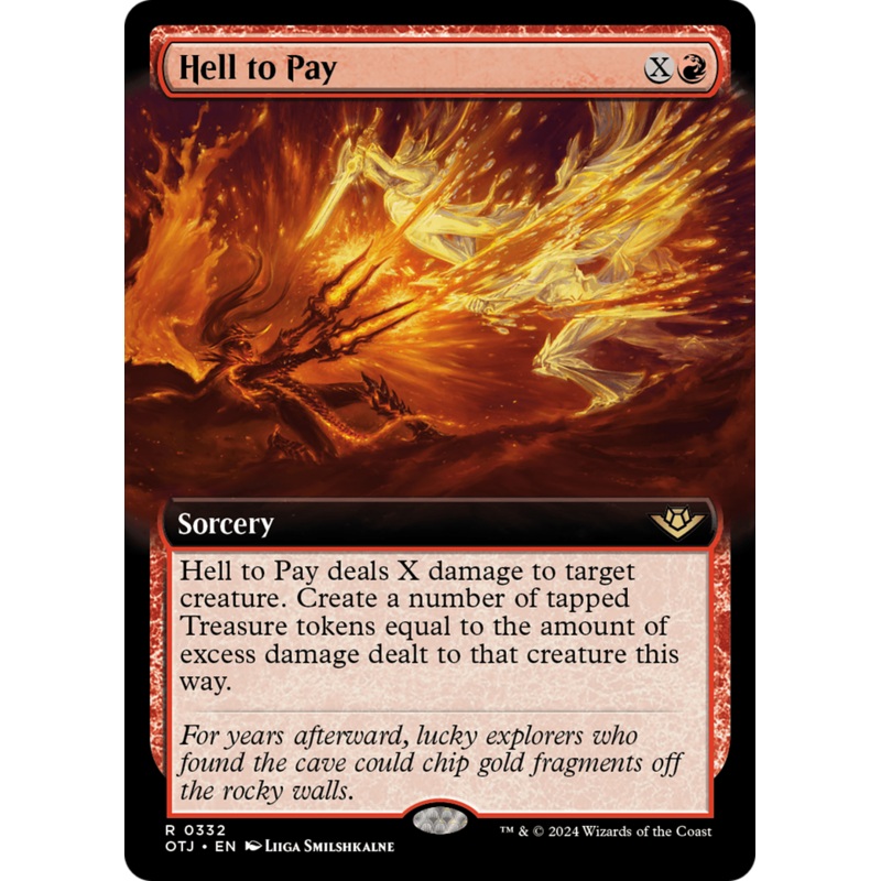 Hell to Pay (Extended Art) [Outlaws of Thunder Junction]