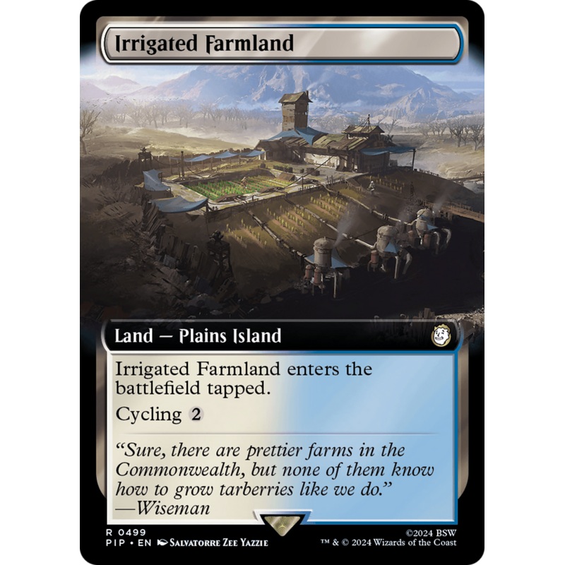 Irrigated Farmland (Extended Art) [Fallout]