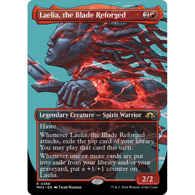 Laelia, the Blade Reforged (Borderless) [Modern Horizons 3]