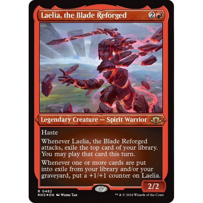 Laelia, the Blade Reforged (Foil Etched) [Modern Horizons 3]