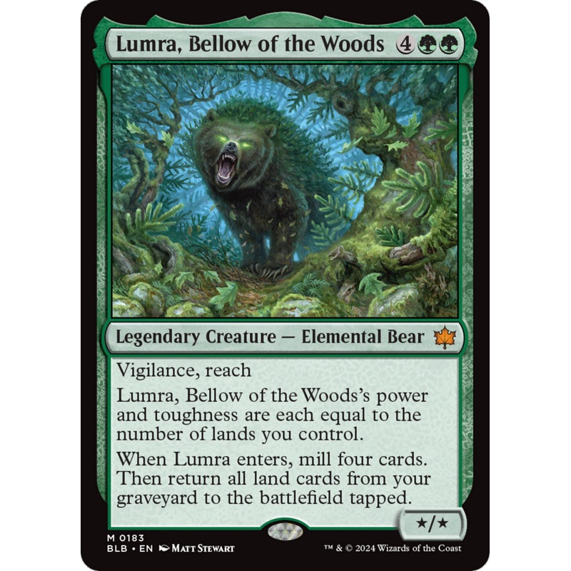 Lumra, Bellow of the Woods [Bloomburrow]
