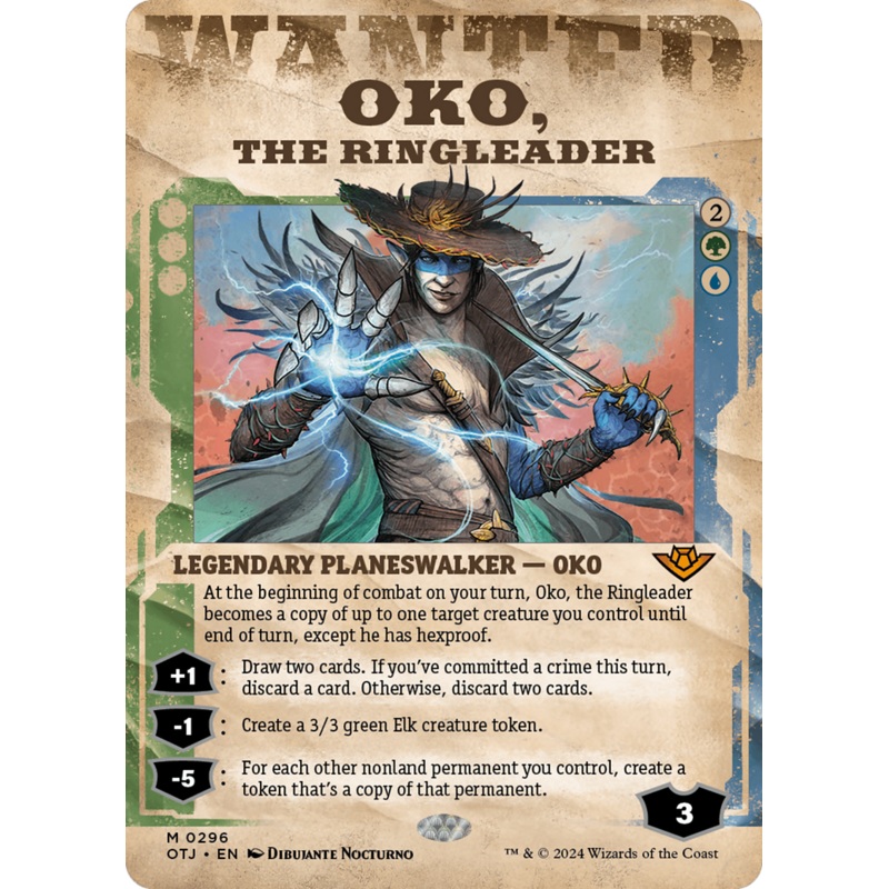 Oko, the Ringleader (Showcase) [Outlaws of Thunder Junction]