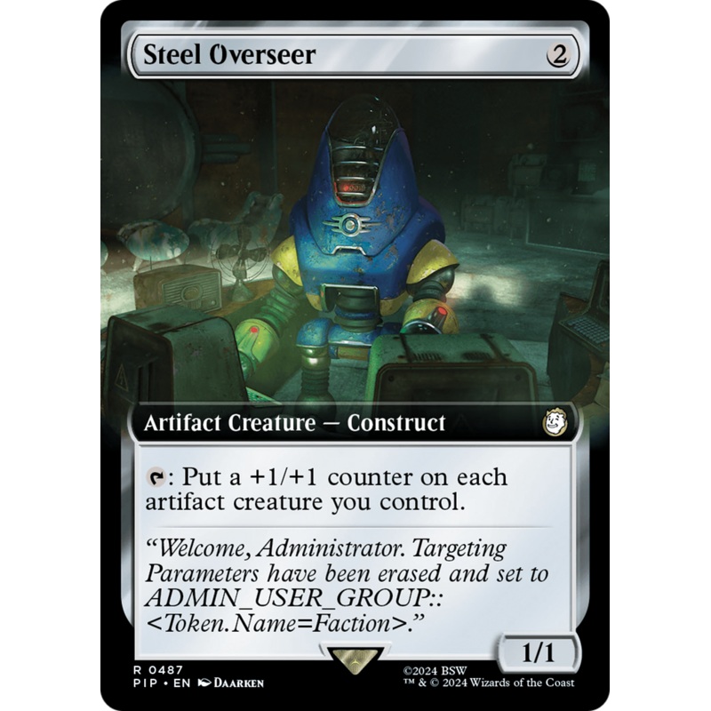 Steel Overseer (Extended Art) [Fallout]