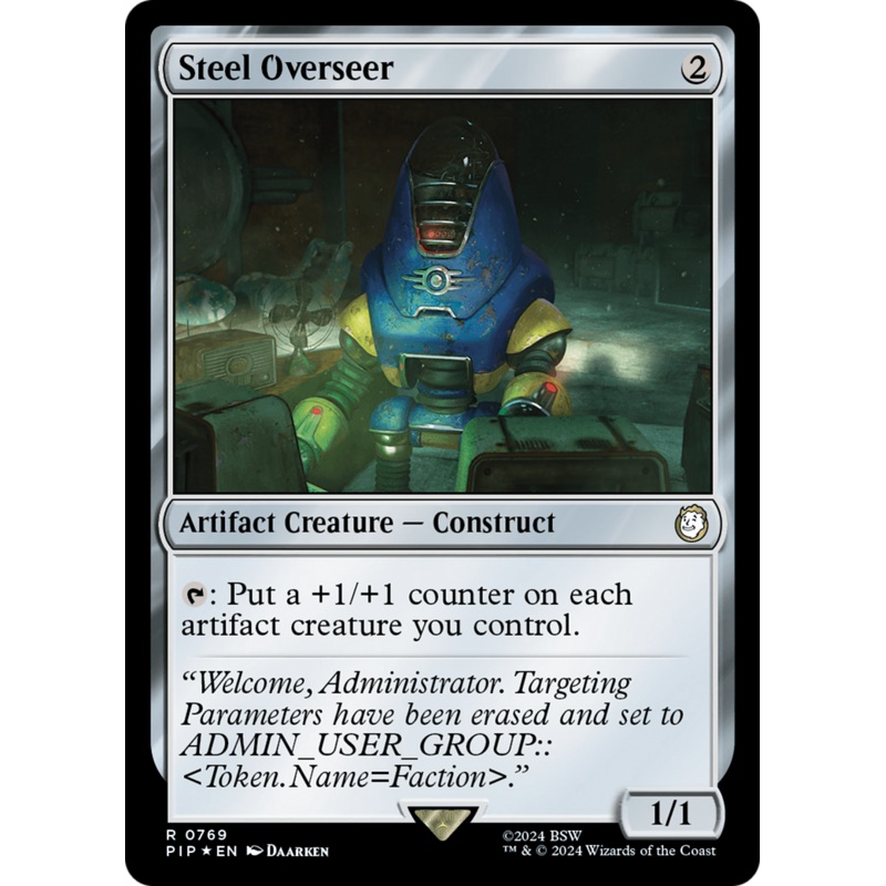 Steel Overseer (Surge Foil) [Fallout]