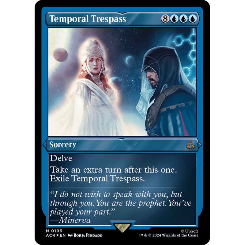 Temporal Trespass (Foil Etched) [Assassin's Creed]