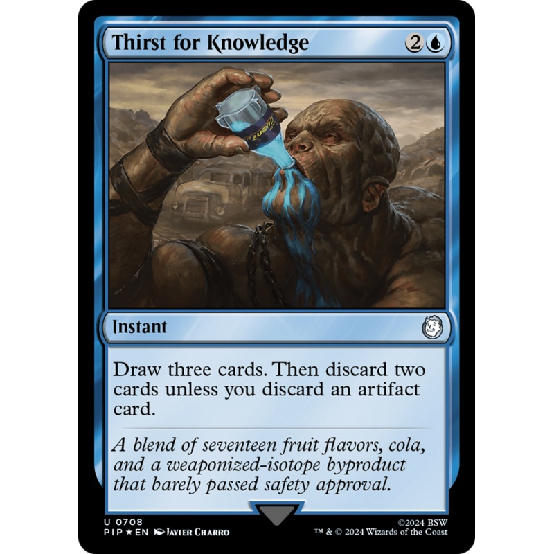 Thirst for Knowledge (Surge Foil) [Fallout]
