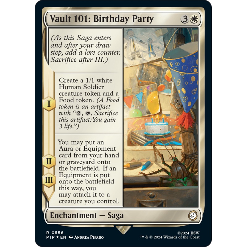 Vault 101: Birthday Party (Surge Foil) [Fallout]