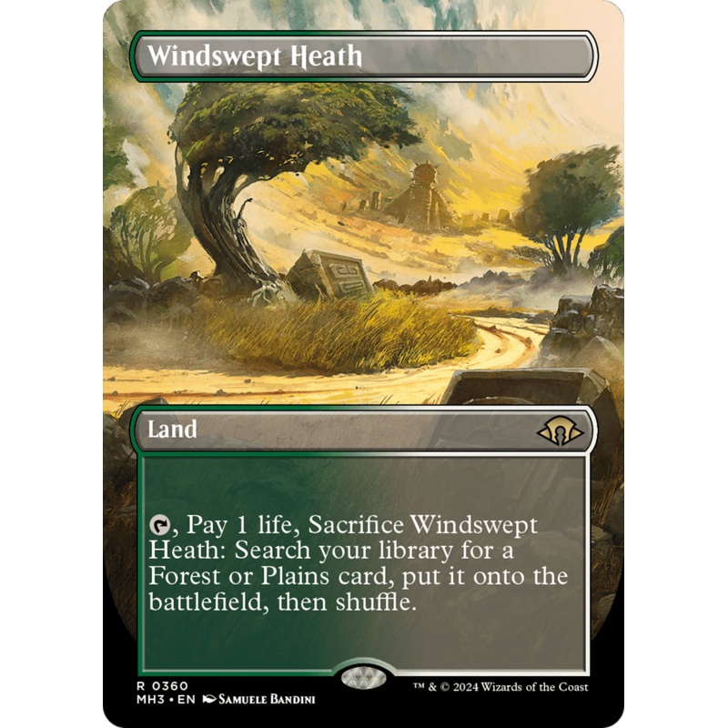 Windswept Heath (Borderless) [Modern Horizons 3]