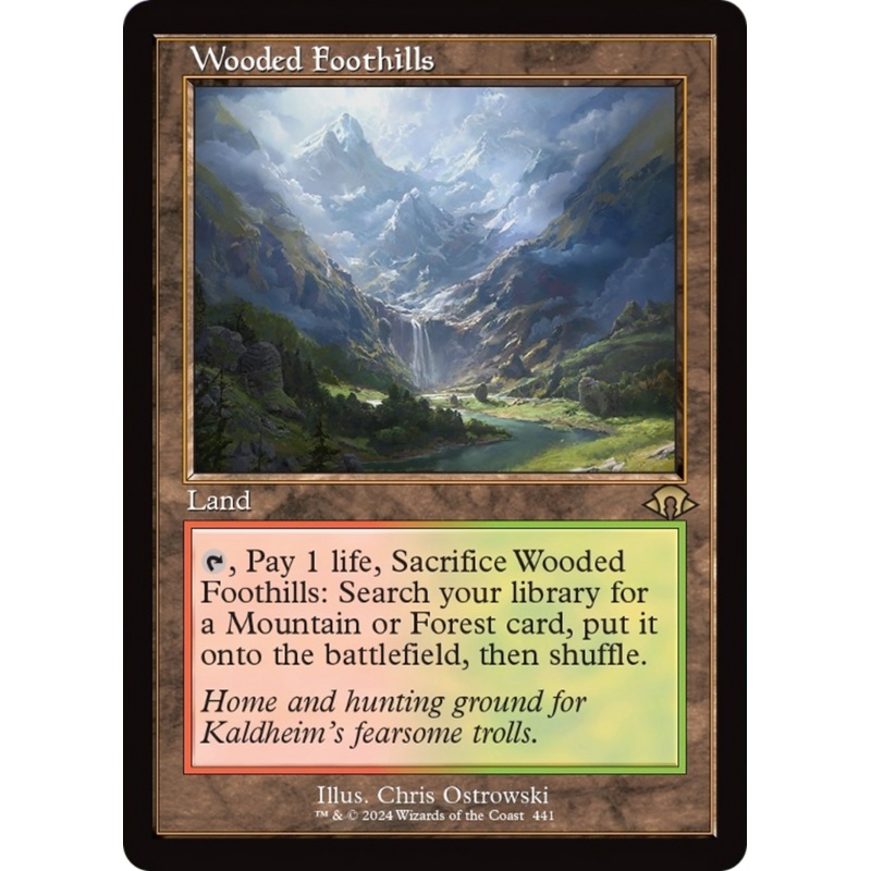 Wooded Foothills (Retro) [Modern Horizons 3]