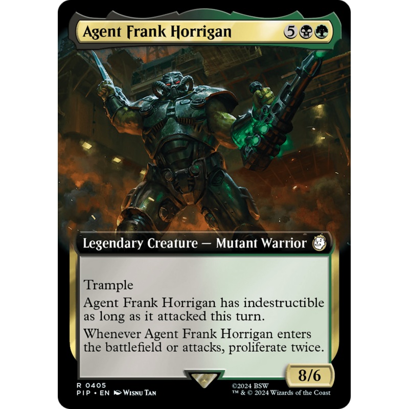 Agent Frank Horrigan (Extended Art) [Fallout]