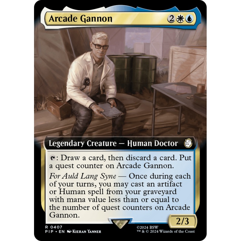 Arcade Gannon (Extended Art) [Fallout]