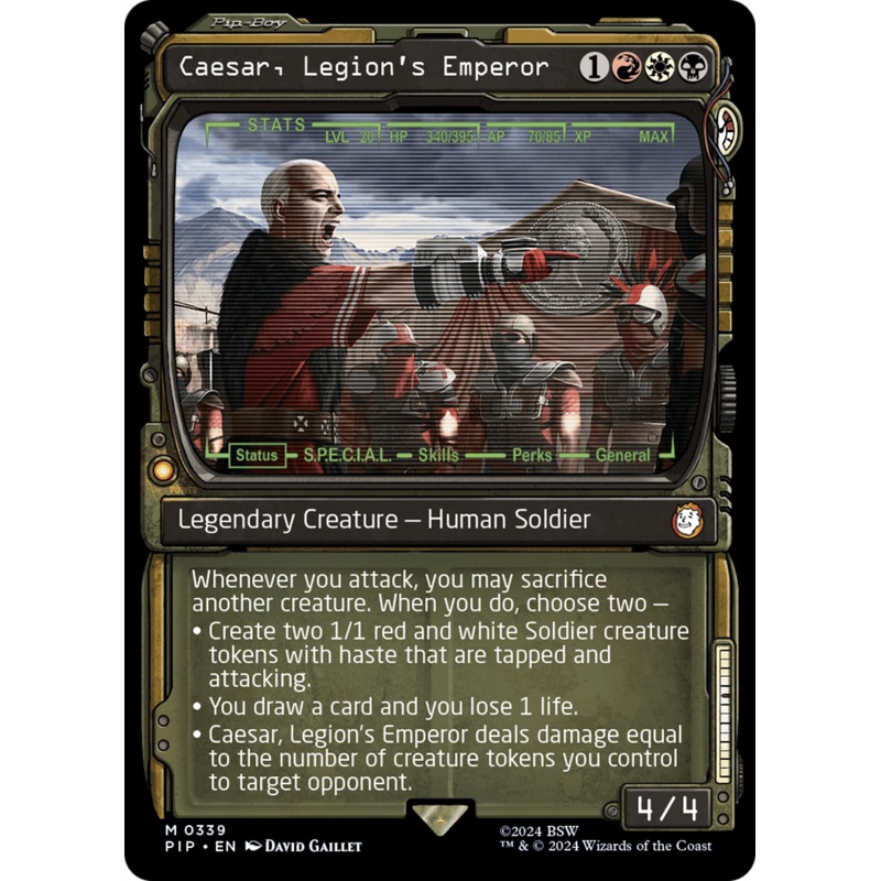 Caesar, Legion's Emperor (Showcase) [Fallout]