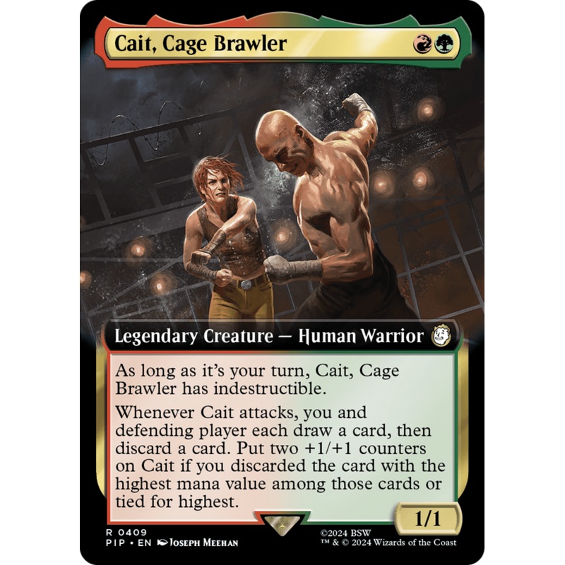 Cait, Cage Brawler (Extended Art) [Fallout]
