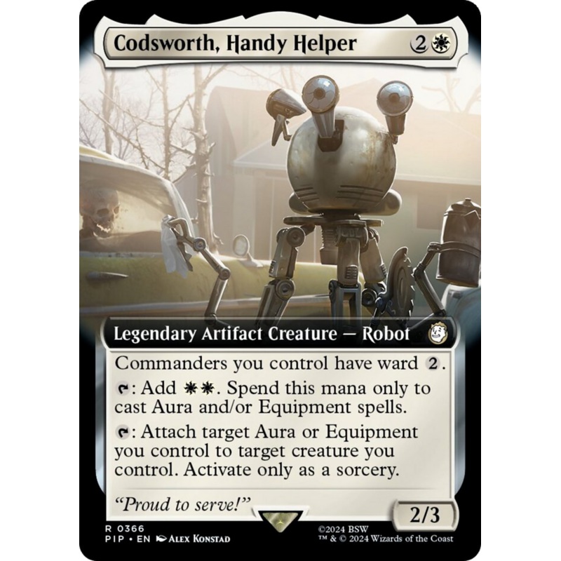 Codsworth, Handy Helper (Extended Art) [Fallout]