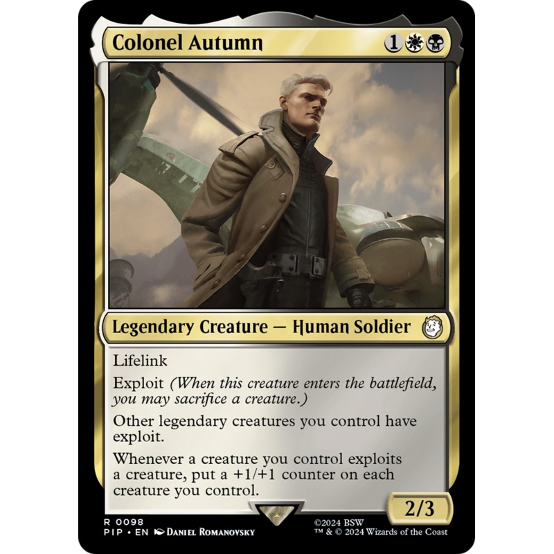 Colonel Autumn [Fallout]