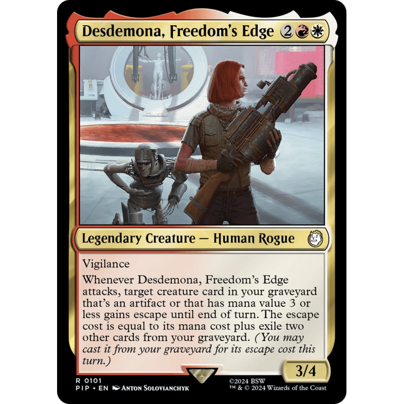 Desdemona, Freedom's Edge [Fallout]