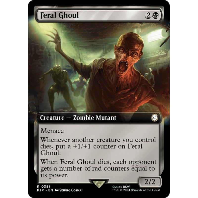 Feral Ghoul (Extended Art) [Fallout]