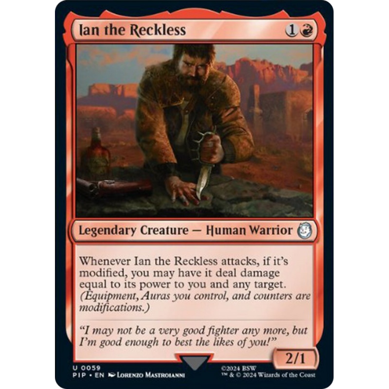 Ian the Reckless [Fallout]