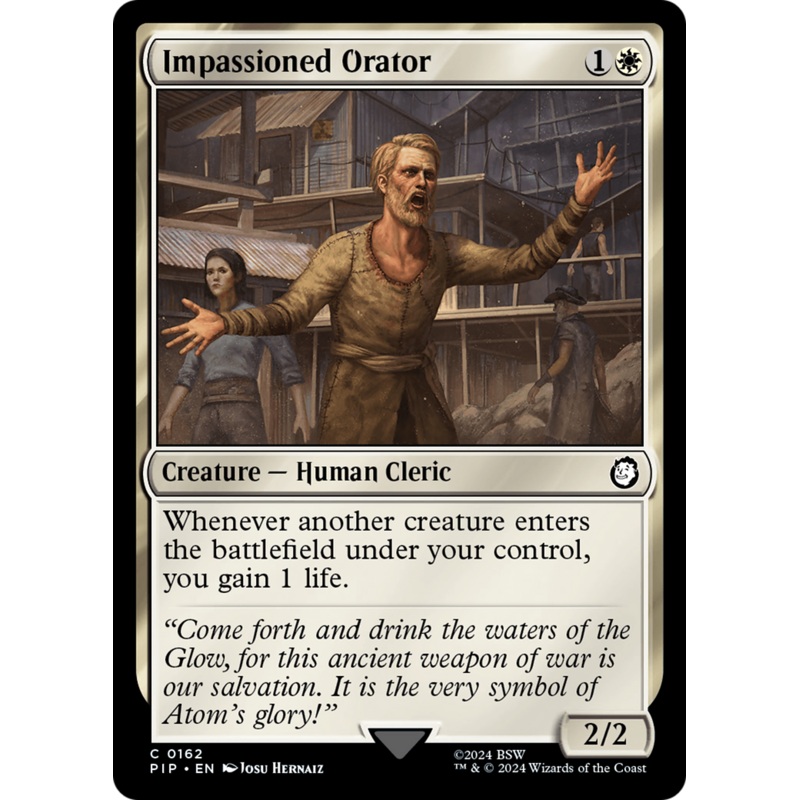 Impassioned Orator [Fallout]