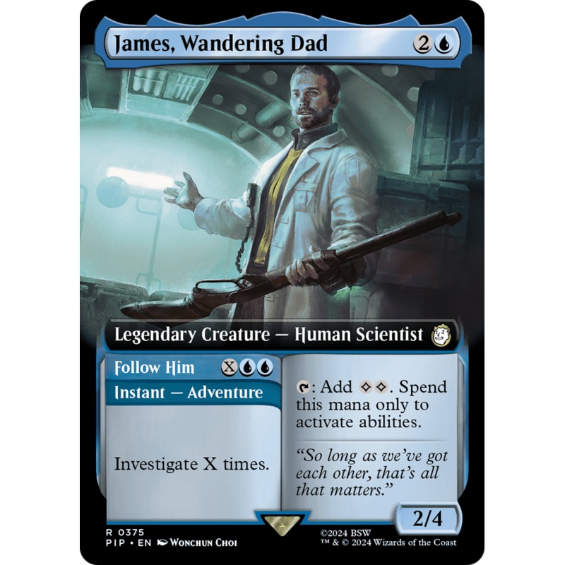 James, Wandering Dad // Follow Him (Extended Art) [Fallout]