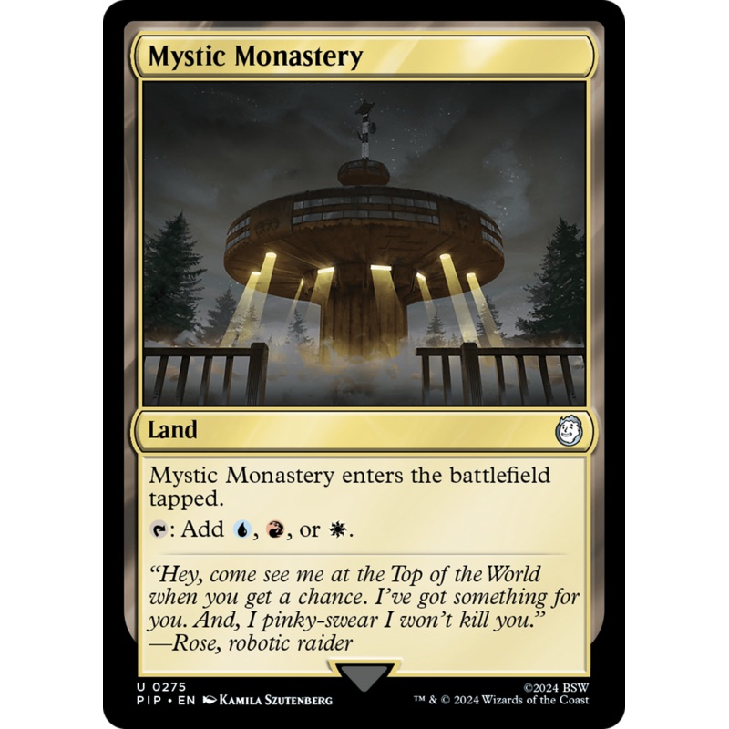 Mystic Monastery [Fallout]
