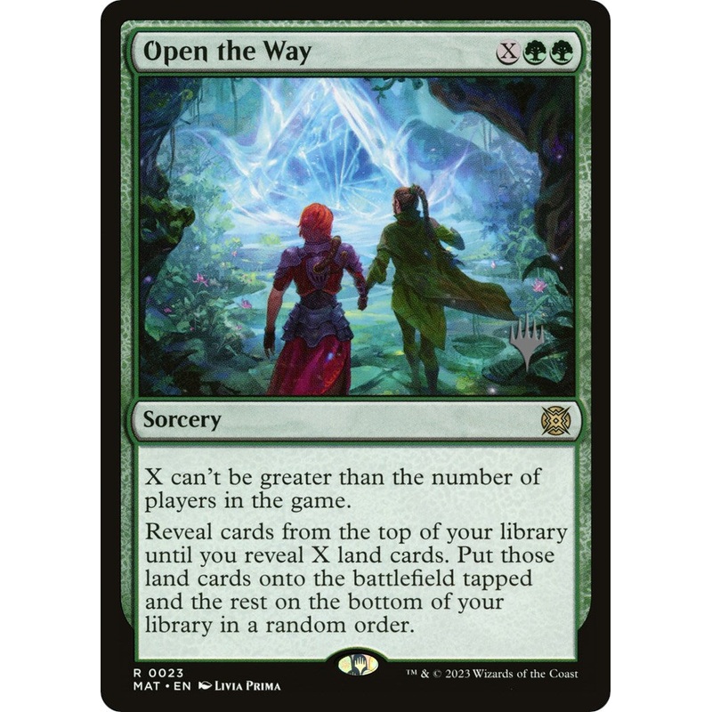 Open the Way (Promo Pack) [March of the Machine Promos]