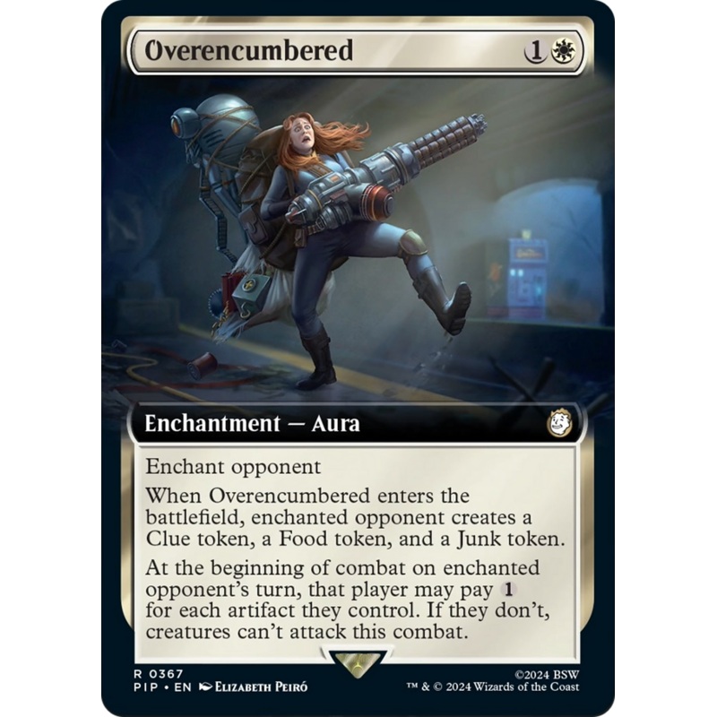Overencumbered (Extended Art) [Fallout]