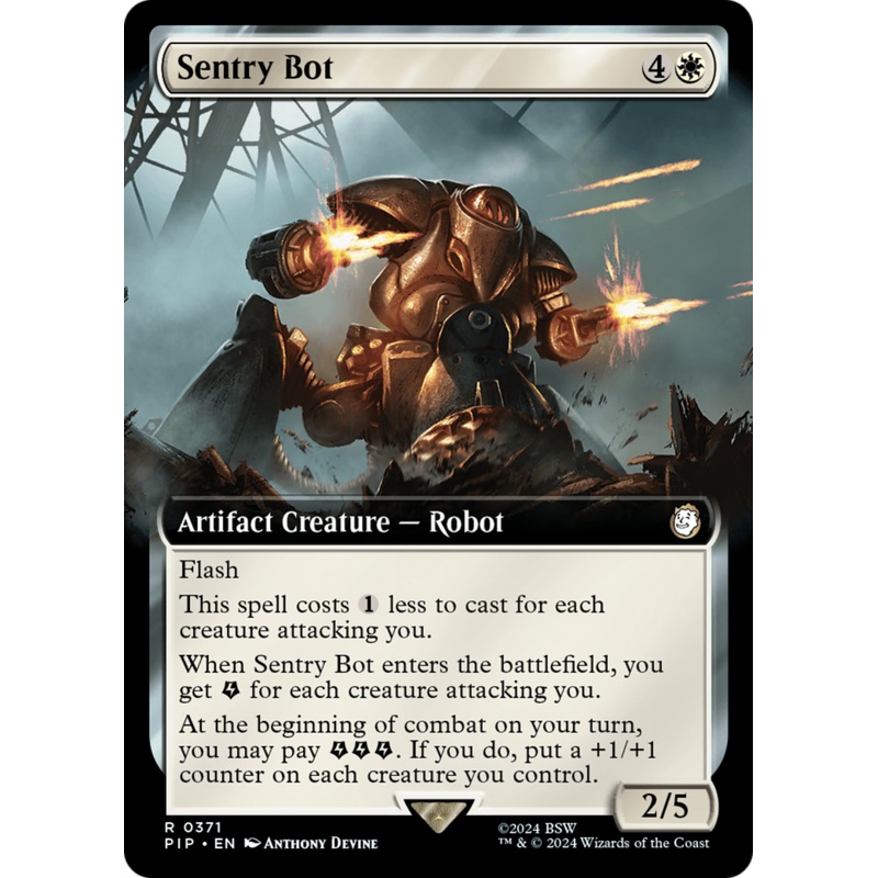 Sentry Bot (Extended Art) [Fallout]