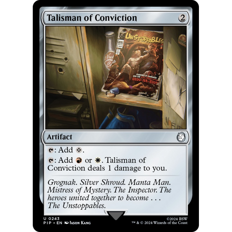 Talisman of Conviction [Fallout]