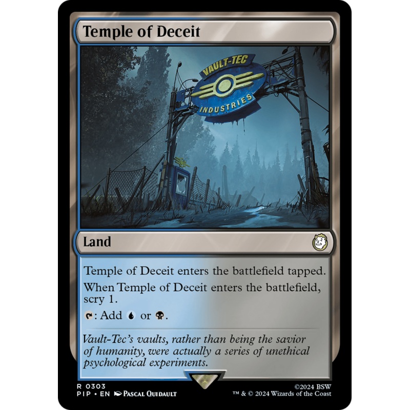 Temple of Deceit [Fallout]