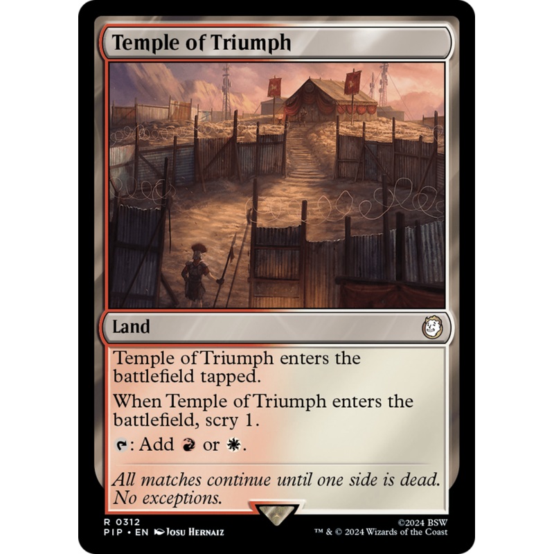 Temple of Triumph [Fallout]