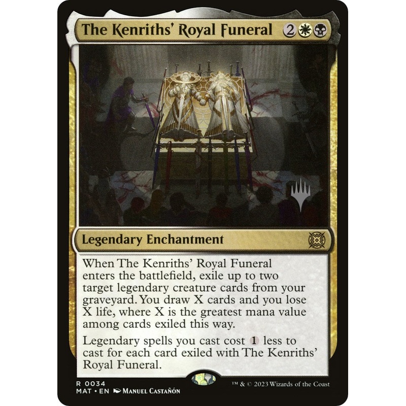 The Kenriths' Royal Funeral (Promo Pack) [Murders at Karlov Manor Promos]
