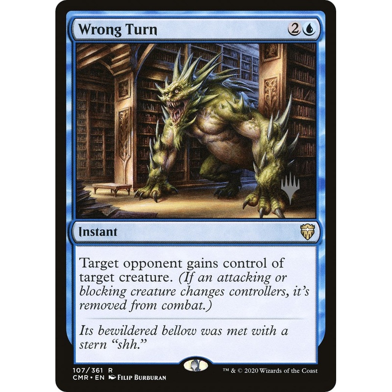 Wrong Turn (Promo Pack) [Murders at Karlov Manor Promos]