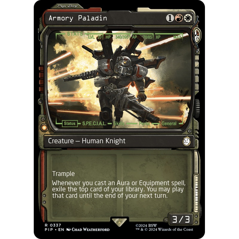 Armory Paladin (Showcase) [Fallout]