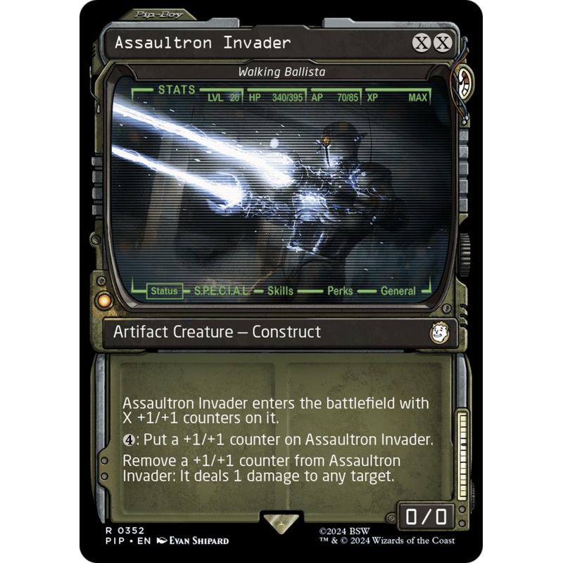 Assaultron Invader - Walking Ballista (Showcase) [Fallout]