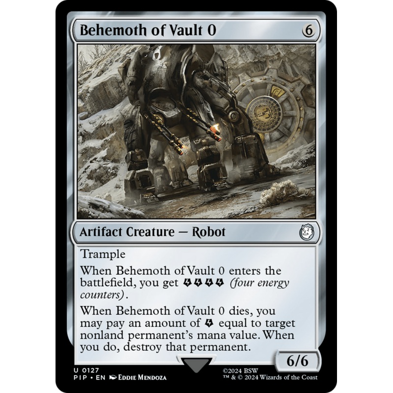 Behemoth of Vault 0 [Fallout]