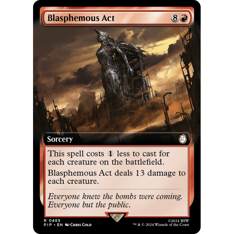Blasphemous Act (Extended Art) [Fallout]