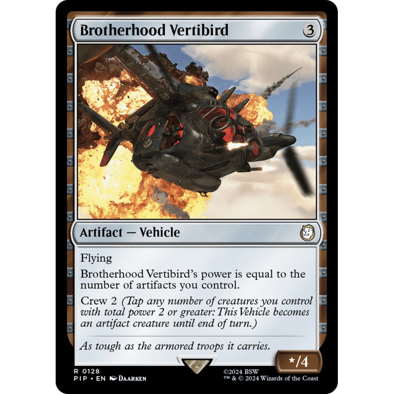Brotherhood Vertibird [Fallout]
