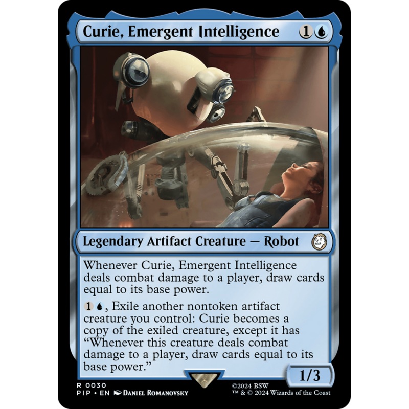 Curie, Emergent Intelligence [Fallout]