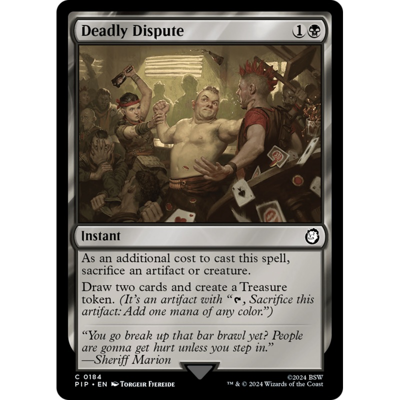 Deadly Dispute [Fallout]