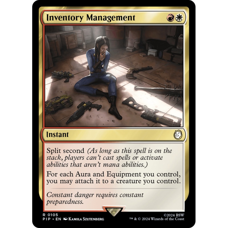 Inventory Management [Fallout]