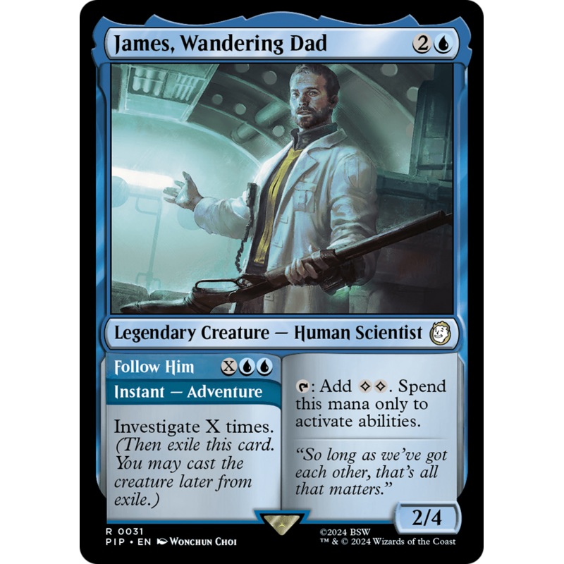 James, Wandering Dad // Follow Him [Fallout]