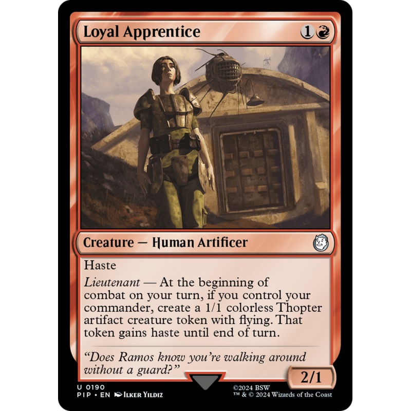 Loyal Apprentice [Fallout]